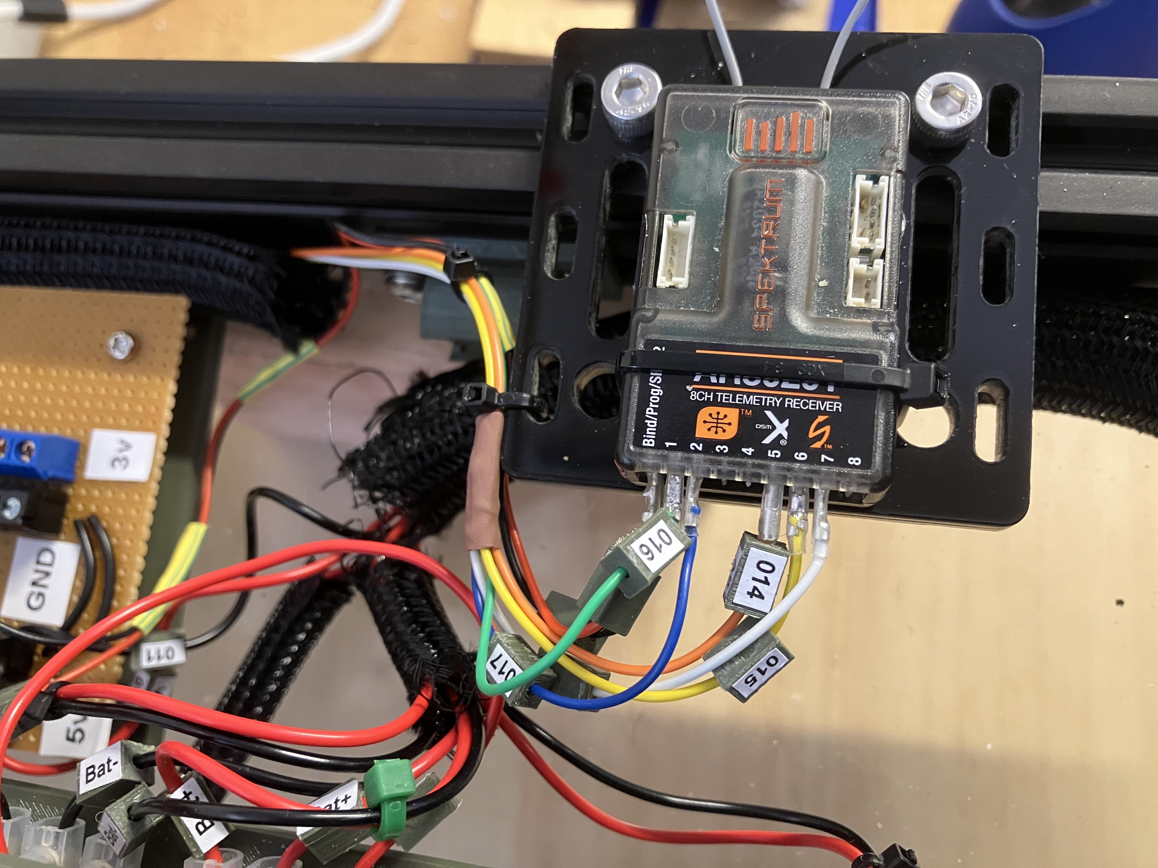 RC Receiver Connections